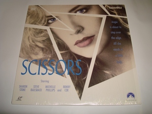 【レーザーディスク】）「SCISSORS（シザーズ）」シャローン・ストーン　LV12946　輸入盤字幕、吹き替えなし