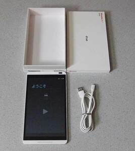 docomo dtab d-01G 16GB 8インチ タブレット