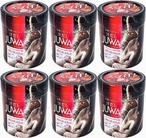 6缶　汗だし JUWA 炭酸バスソルト スパイシーウッドの香り 500g　発汗ひきしめ２ｉｎ１の新感覚バスソルト。 気分がスッキリととのいます。