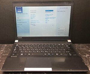 ■ジャンク dynabook R734/M / Core i5 4300M 2.60GHz / メモリ 4GB / HDD 320GB / DVD / 13.3型 / OS無し / BIOS起動可