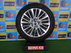 トヨタ　30系後期　アルファード純正　6.5J-17　5H114.3　+33　エナセーブ　EC300+　205/55R17　新型ノア ヴォクシー