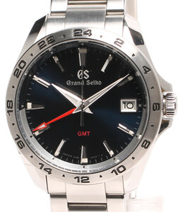 グランドセイコー 腕時計 デイト 9F86-0AB0 GMT スポーツコレクション クオーツ ブルー メンズ Grand Seiko