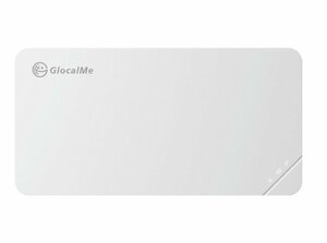 【送料無料】SIMフリー GlocalMe U3 WiFiルーター ポケットWiFi 軽量/薄型(ホワイト) 10台接続 クラウド機能なし 充電ケーブル付き★美品