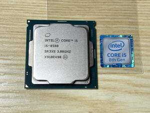 ★Intel Core i5-8500 3.00GHz SR3XE LGA1151 第8世代 8th Gen 良品美品 インテル★送185ok★