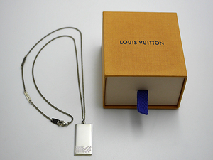 ルイヴィトン　LOUIS VUITTON　コリエ　プラーク　ネックレス　　M61972　箱　保存袋