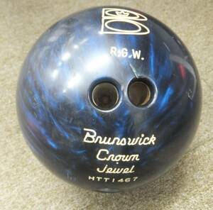 中古　Brunswick ボーリングボール　ボウリング用/ブランズウィック/重量 7.26kg[1-351] ◆(北海道・沖縄・離島は除く)◆ S 送料無料