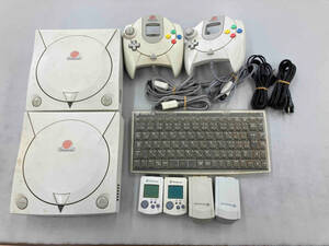 ジャンク 【1円スタート】ドリームキャスト　2台　まとめ売り　キーボードなど　Dreamcast