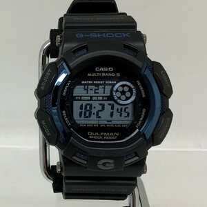 G-SHOCK CASIO カシオ 腕時計 GW-9125C-1 GULFMAN ガルフマン 25周年記念モデル マスターブルー 電波ソーラー ブラック 【IT3LZP812AFS】