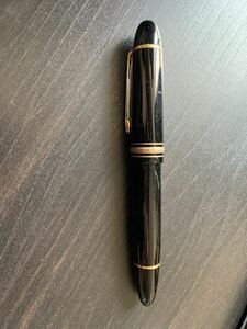 MONTBLANC モンブラン マイスターシュテック No.149 万年筆 ペン先14K 14C 585 中白 M 中字 ヴィンテージ 純正インク吸入・筆記確認済