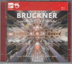 [2CD/Newton]ブルックナー:交響曲第8番ハ短調[ノヴァーク版]他/Z.メータ&イスラエル・フィルハーモニー管弦楽団 1989.2他