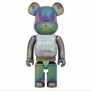 Bearbrick MY FIRST B@BY CLEAR BLACK CHROME Ver. 1000％BE@RBRICK ベアブリック MEDICOM TOY メディコムトイ 千秋 ブラッククローム