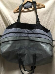 美品 patagonia ウェットアンドドライ ガイドウォーターダッフル 92L ダッフルバッグ surf fishing ストームサージ 防水 フロント キャンプ