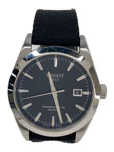 TISSOT◆自動巻腕時計/アナログ/-/BLK/BLK/t127407