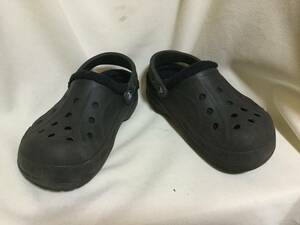 C6333 CROCS サンダル　ブラック　M5 W7