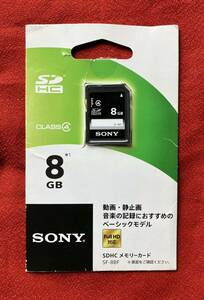 SONY SDXC/SDHCメモリーカード 8GB SF-8BF T1