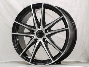 新品 17インチ Z05-BP 5穴100 タイヤ付4本SET 215/45R17 プリウス カローラスポーツ カローラツーリング (W2255-1)