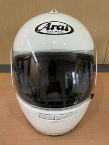 RM5743 Arai アラ フルフェイスヘルメット ホワイト サイズ 57.58 1006