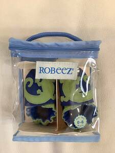 Robeez mini shoes 0-6 months 子ども 靴　レザー　本革　ヤモリ ディスプレイ用　