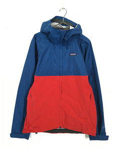 古着 19s Patagonia 「TORRENT SHELL Jacket」 バイカラー トレント シェル ジャケット S 古着