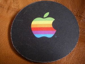 1565 貴重!!Apple初期ロゴマークコースター