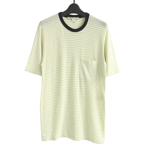 BALENCIAGA 2004 ボーダーポケットTシャツ XS 139783 TI944 バレンシアガ