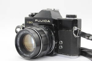 【訳あり品】 フジカ FUJICA ST801 ブラック Super-Takumar 55mm F1.8 M42マウント ボディレンズセット s5273