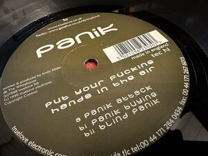 12”★Panik / Put Your Fucking Hands In The Air / ハード・アシッド・トランス！