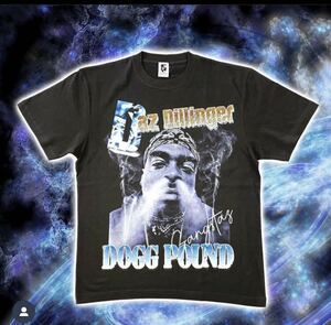 新品未開封 Daz Dillinger × Rap Made official T-shirt DOGG POUND ビンテージ オフィシャル Tee Tシャツ XL ラップリマンシール付き
