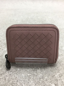 BOTTEGA VENETA◆財布/-/PNK/無地/レディース