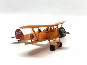 希少　f-toys 複葉機コレクション　1/144 九三中練　海軍航空技術廠　赤トンボ