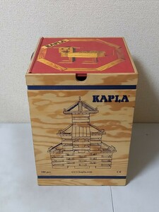 知育玩具 KAPLA カプラ 280ピース のところ 278個しかありません。積み木