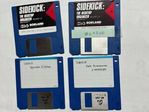 Borland製　Desktop Organizerソフト　SideKick for Mac (中古品・読込確認済)