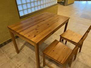 IKEA イケア JOKKMOKK ダイニングテーブルチェア セット2～4人掛け