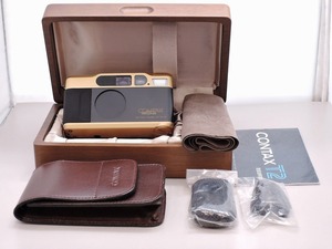 期間限定セール コンタックス CONTAX コンパクトフィルムカメラ ゴールド T2　60years 60周年記念限定モデル