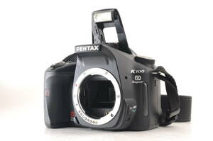 動作品 単三電池使用 ペンタックス PENTAX K100D Super ボディ デジタル一眼カメラ 管GG2726