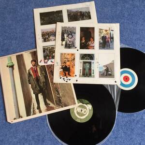 Quadrophenia - The Who / オリジナルUS盤 / さらば青春の光 サントラ / 四重人格 ザ・フー / カットアウト盤 / スティング The Police