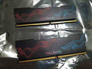 TECMIYO デスクトップメモリ DDR4-3600 PC4-28800 16GB×2　32GB　動作確認済み　Micron マイクロン