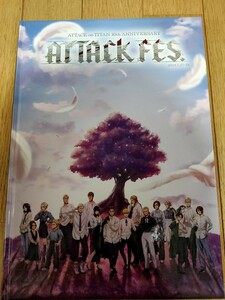 進撃の巨人 10周年記念イベント パンフレット 10thANNIVERSARY ATTACKFES アタックフェス