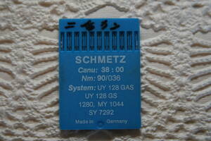 ♪♪♪新品・SCHMETZ・シュメッツ工業用ミシン針・SY7292 NM:90 SIZE:14 10本セット♪♪♪25