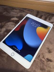 送料無料 iPad mini4 第4世代 MK782J/A Wi-Fi+Cellular 128GB ゴールド Model A1550 ドコモ Apple ケース付き