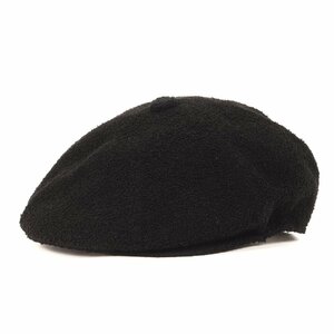 fragment design フラグメント デザイン キャップ サイズ:L KANGOL カンゴール 別注 パイル ハンチングキャップ ブラック 黒 コラボ