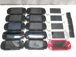 大量まとめ SONY ソニー PSP-1000 本体 計15台セット