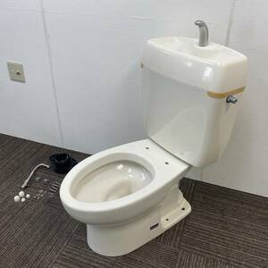 【中古】National トイレ便器(床下排水)☆洋式便器「CH410PF」とタンク「CH4101PF」のセット☆★#PF(パステルアイボリー)