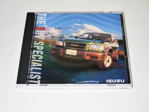 ISUZU 「THE SUV SPECIALIST」非売品 Win/Mac Hybrid CDROM 1998年