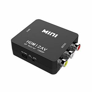 HDMI to AVコンバーター コンポジット HDMI to RCA 変換コンバーター PAL/N(中古品)