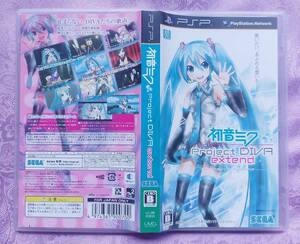 PSP　初音ミク　Project DIVA extend　SEGA