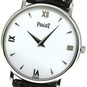 ★保証書付き【PIAGET】ピアジェ トラディション K18WG 8025N クォーツ メンズ_739933