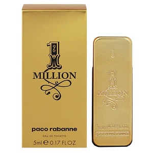 パコラバンヌ ワンミリオン ミニ香水 EDT・BT 5ml 香水 フレグランス 1 MILLION PACO RABANNE 新品 未使用