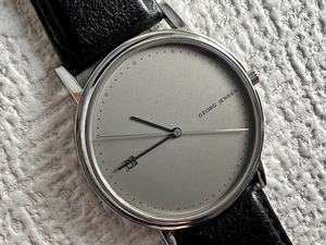 ジョージ ジェンセン Georg Jensen メンズ 腕時計 345 クォーツ ヨルゲン・モラー デザイン