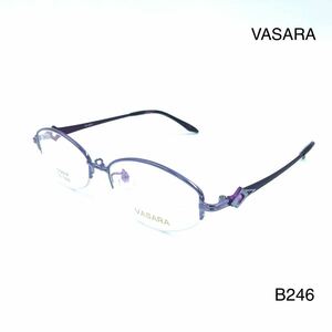 VASARA バサラ　VA-2016 3 レディース眼鏡フレーム　新品未使用　チタニウム